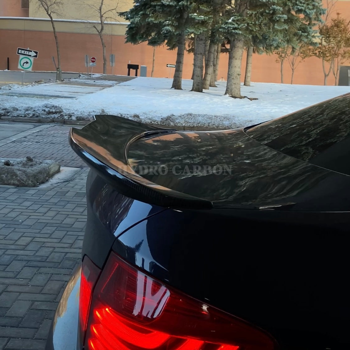 BMW 5 SERIES F10 CARBON FIBER PSM STYLE TRUNK SPOILER