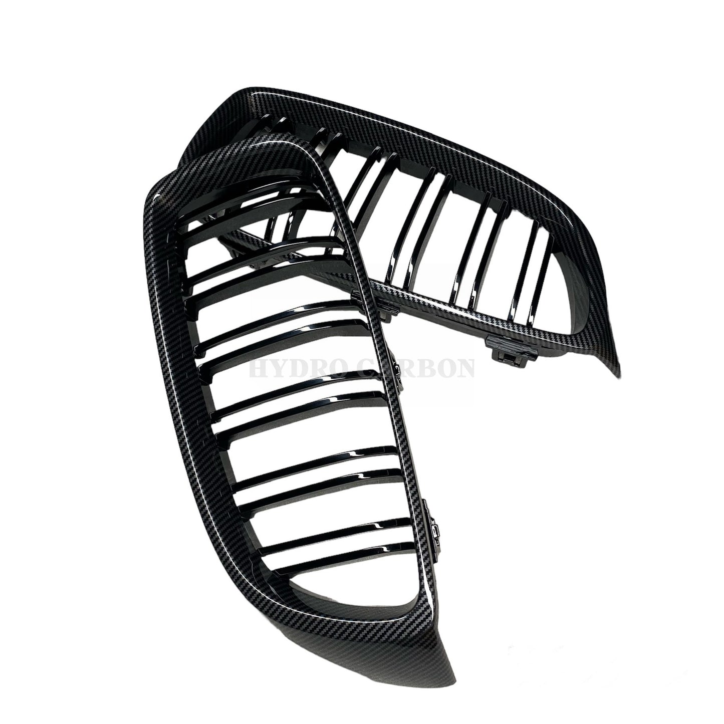 BMW F32 F33 F36 CARBON FIBER DOUBLE SLAT GRILLS