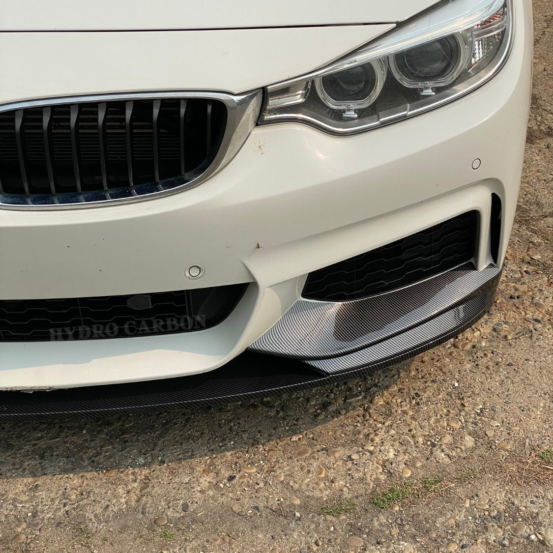 BMW 4 SERIES F36 F33 F32 CARBON FIBER FRONT BUMPER LIP
