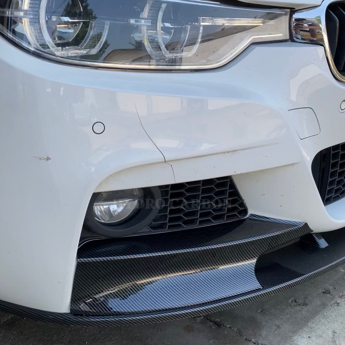 BMW 3 SERIES SEDAN F30 M PERFORMANCE CARBON FIBER FRONT LIP