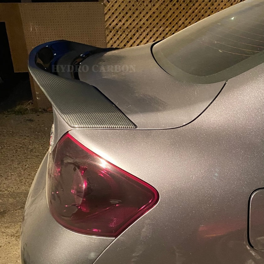 INFINITI G37 G35 SEDAN CARBON FIBER HIGH KICK R STYLE SPOILER