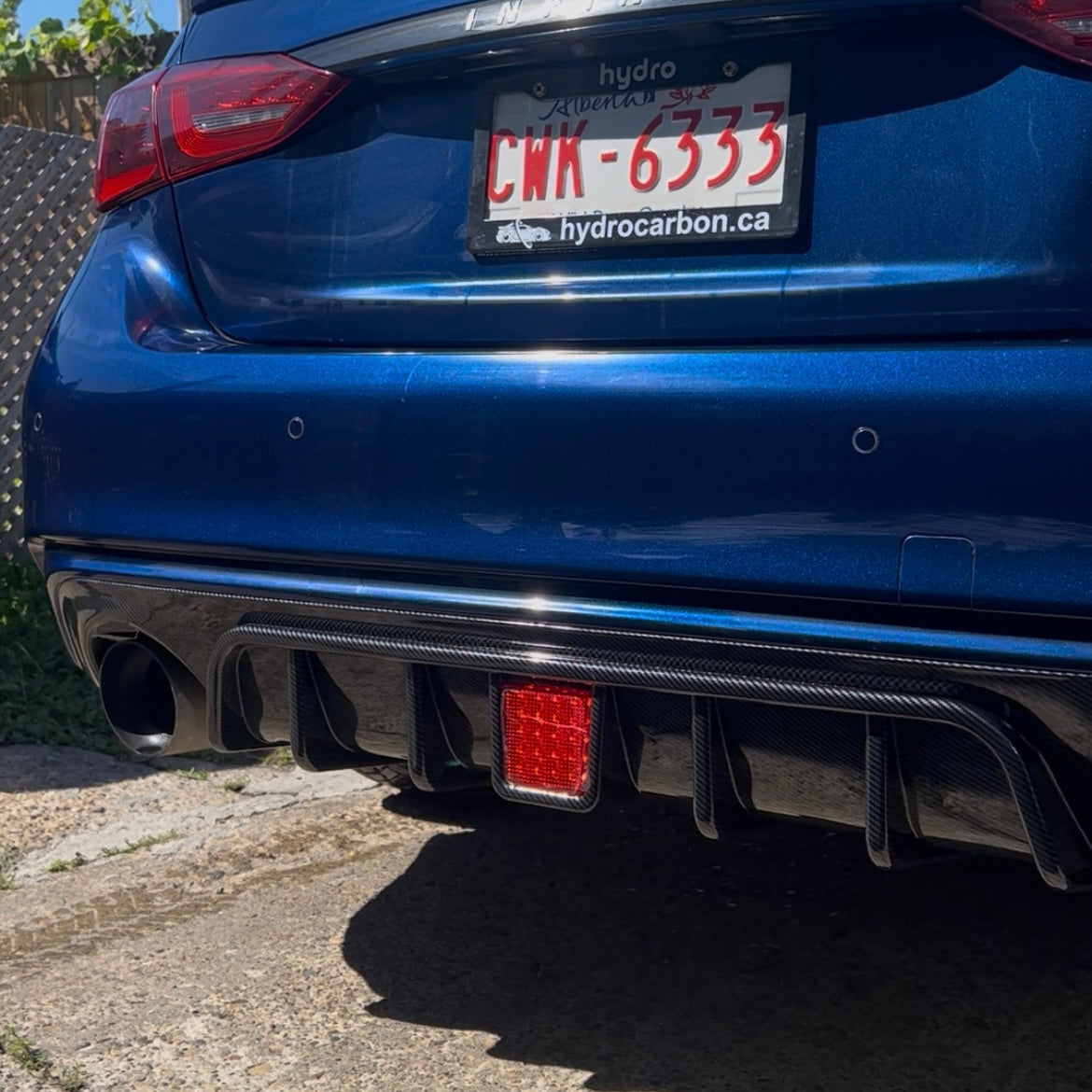 INFINITI Q50 2018+ CARBON FIBER LED DIFFUSER