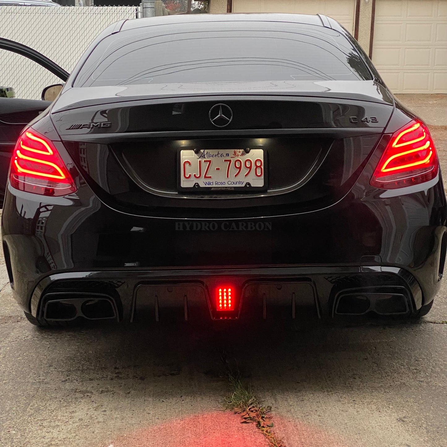 MERCEDES W205 C CLASS SEDAN AMG PACKAGE LED DIFFUSER