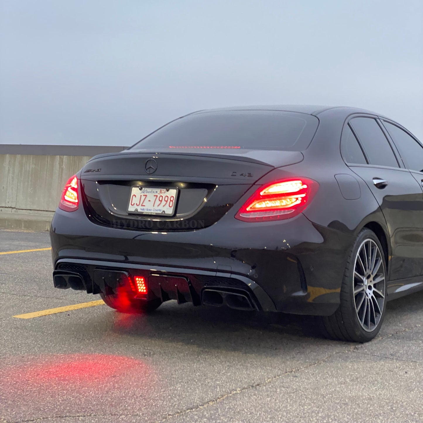 MERCEDES W205 C CLASS SEDAN AMG PACKAGE LED DIFFUSER