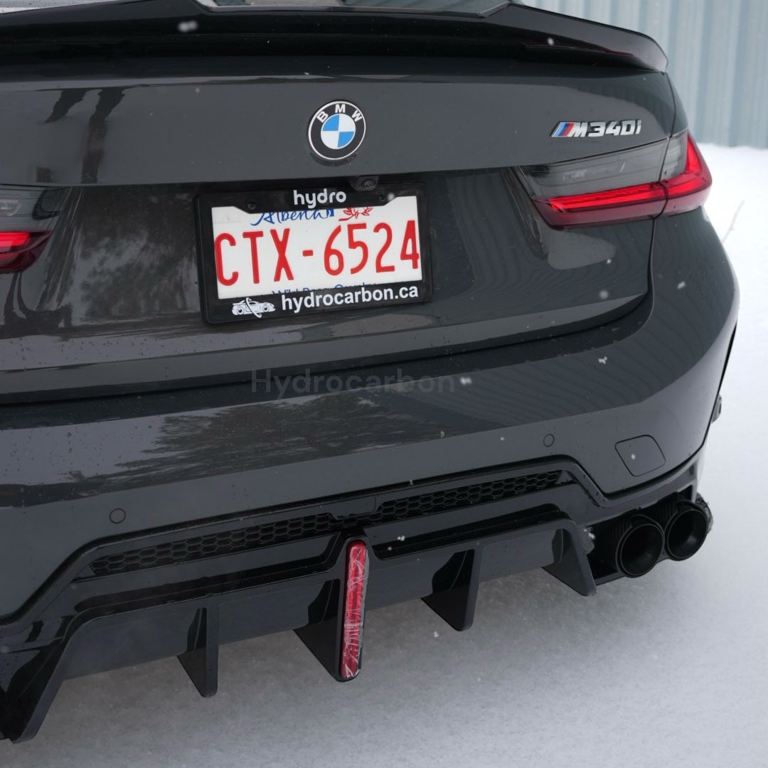 BMW 3 SERIES G20 LCI F1 REAR BUMPER DIFFUSER