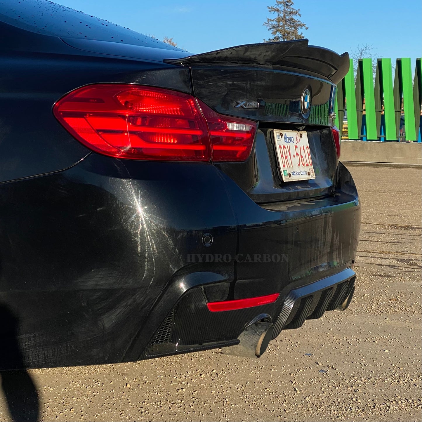 BMW 4 SERIES F36 F33 F32 CARBON FIBER REAR BUMPER DIFFUSER