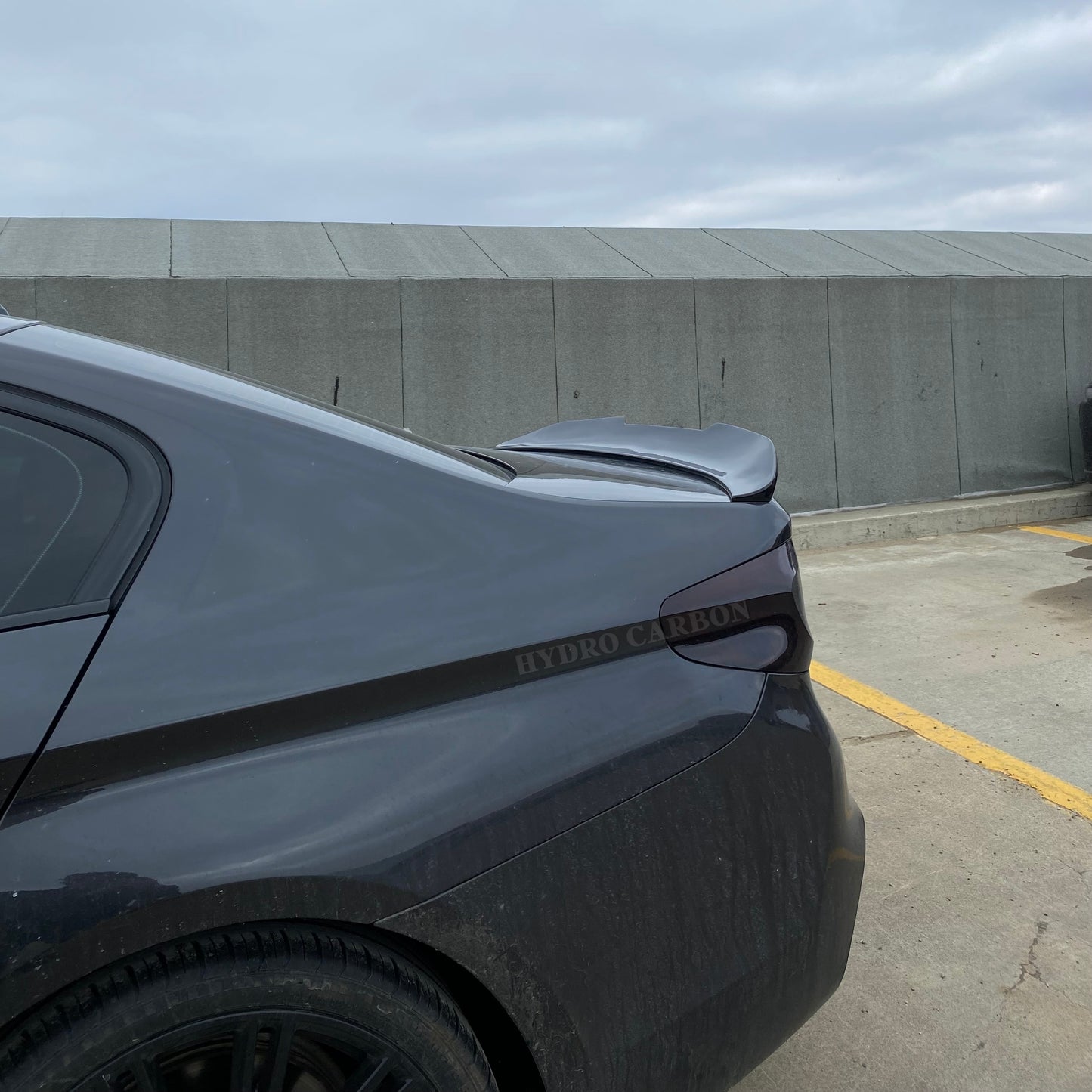 BMW 5 SERIES G30 CARBON FIBER PSM STYLE TRUNK SPOILER