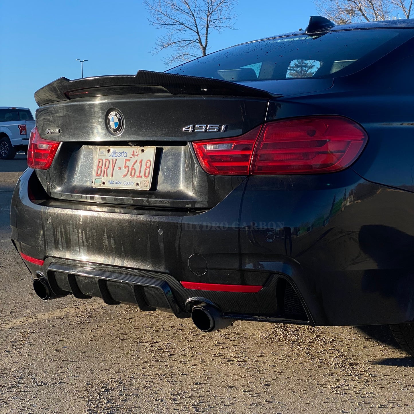 BMW 4 SERIES F36 F33 F32 CARBON FIBER REAR BUMPER DIFFUSER