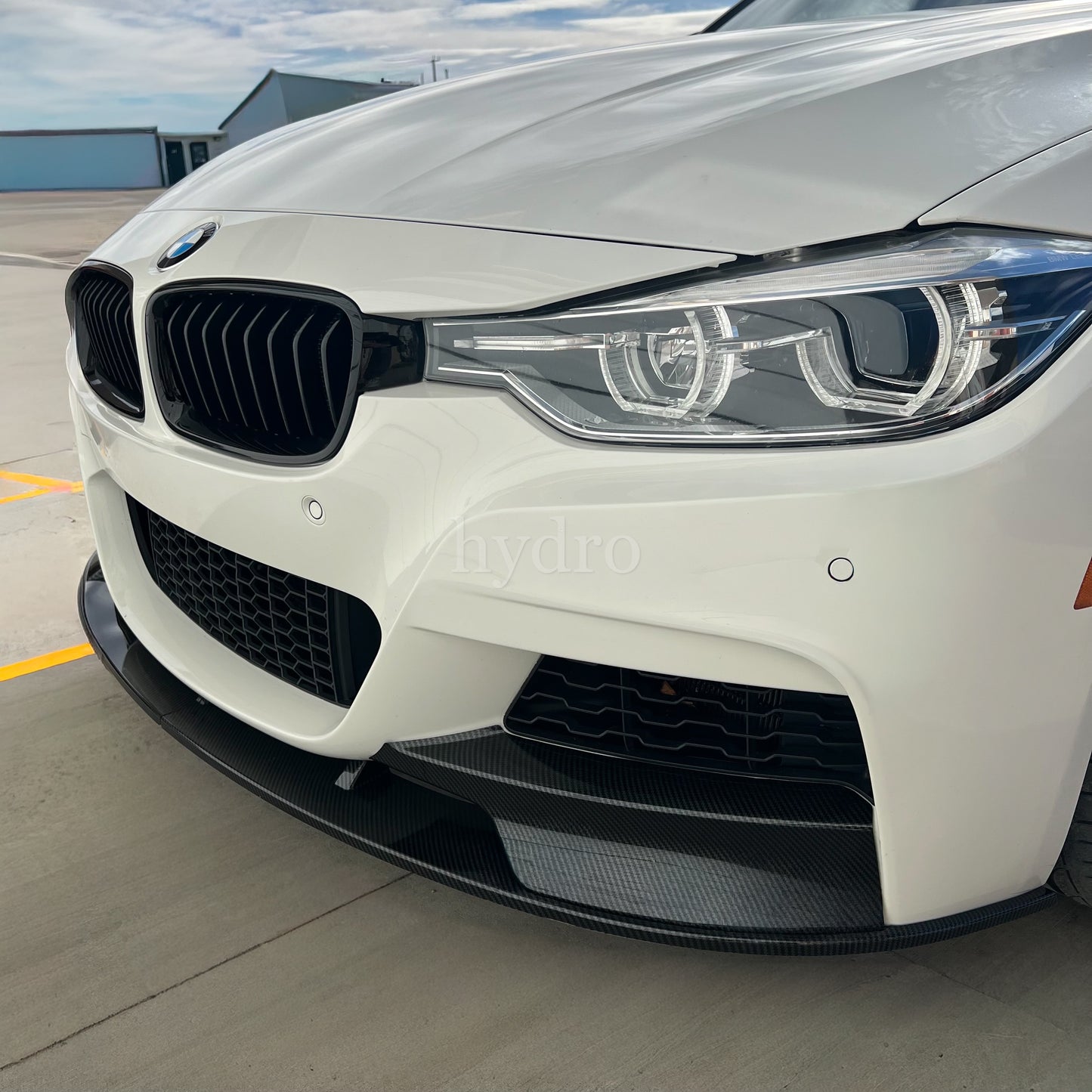BMW 3 Series F30 M Sport Carbon Fiber Front Lip