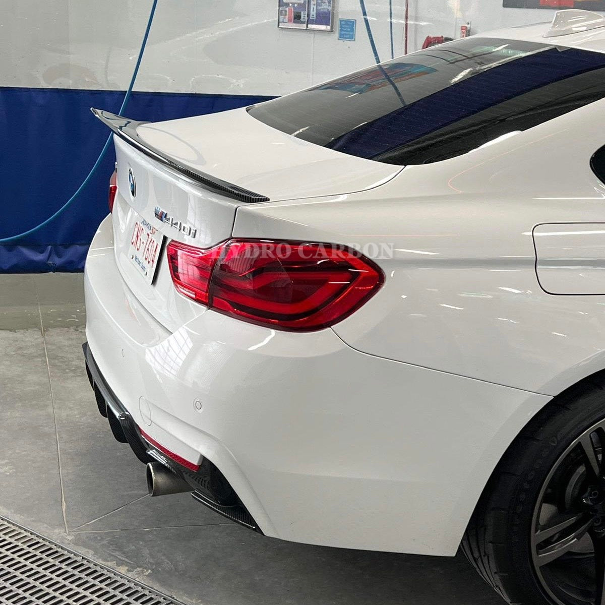 BMW 4 SERIES F36 F33 F32 CARBON FIBER PSM STYLE TRUNK SPOILER