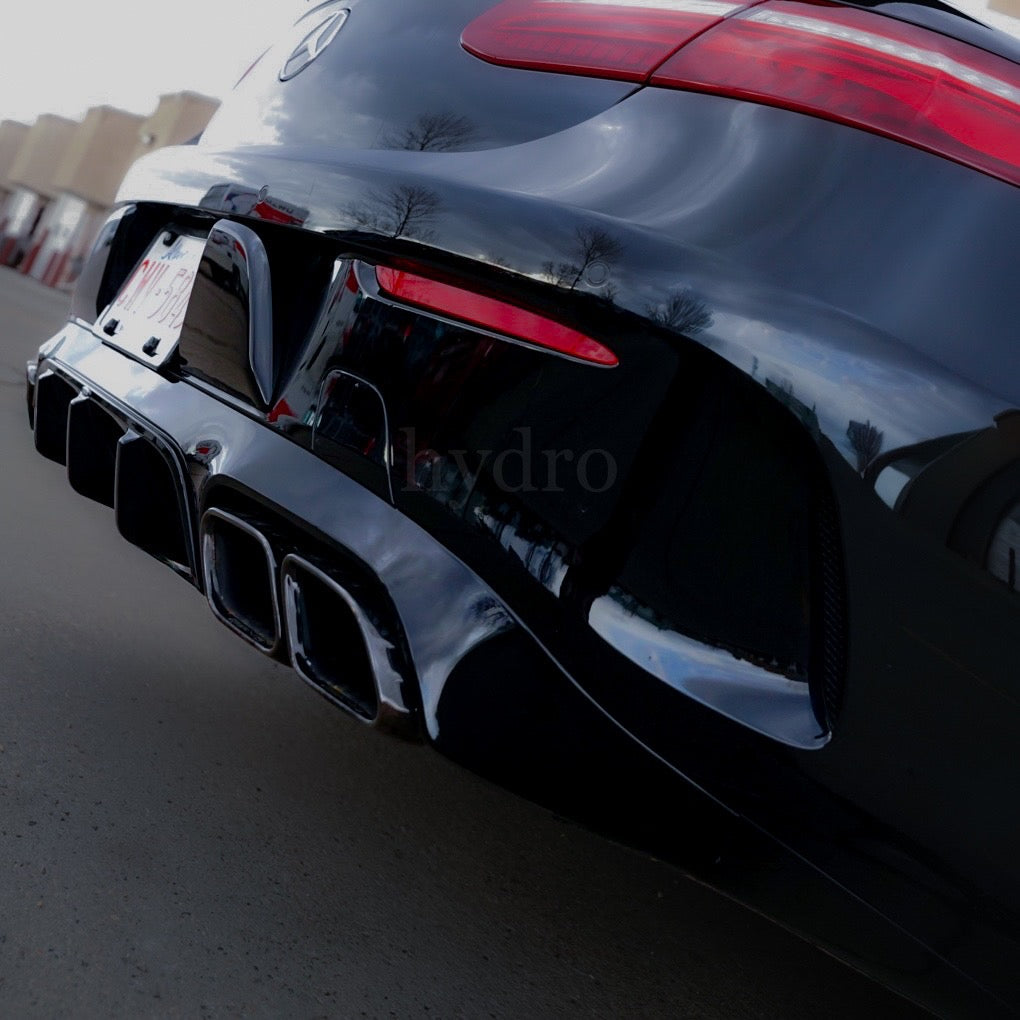 Mercedes C238 E-Class coupe rear diffuser