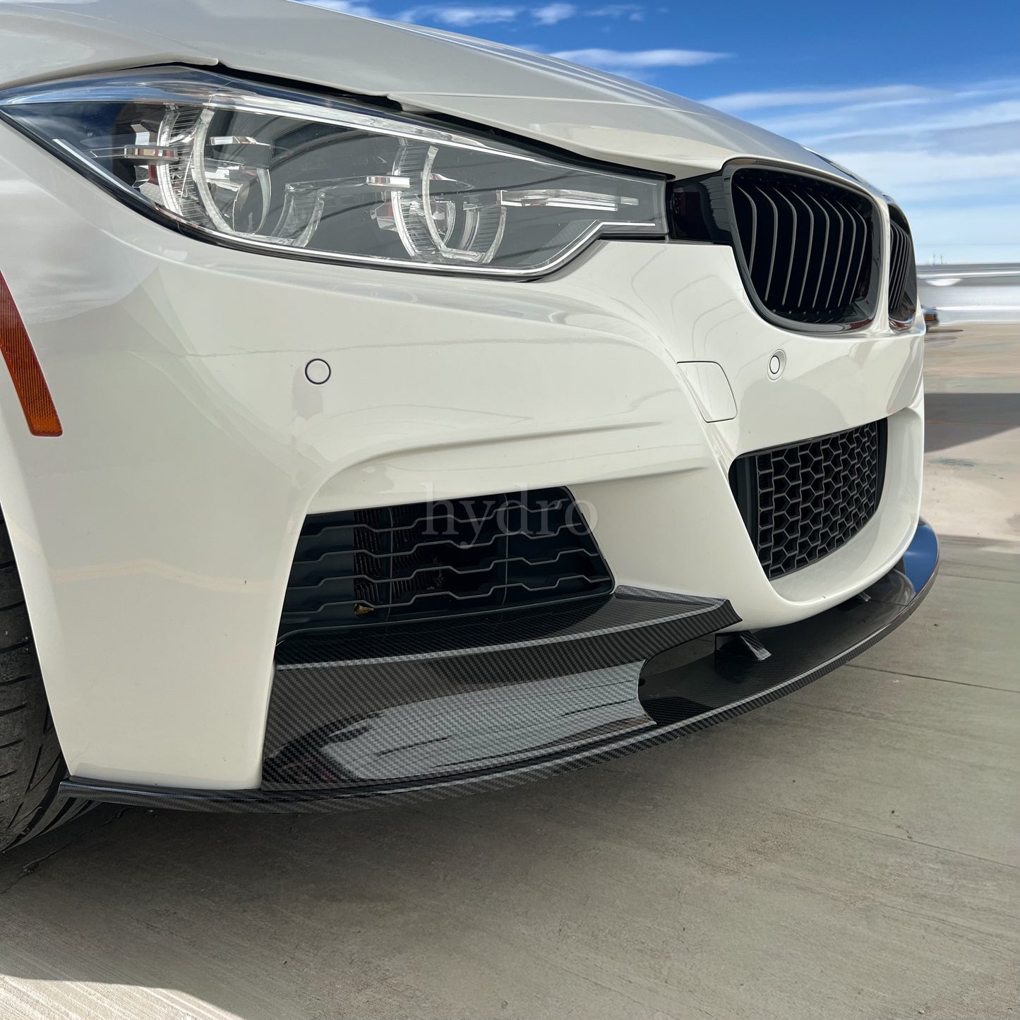 BMW 3 Series F30 M Sport Carbon Fiber Front Lip
