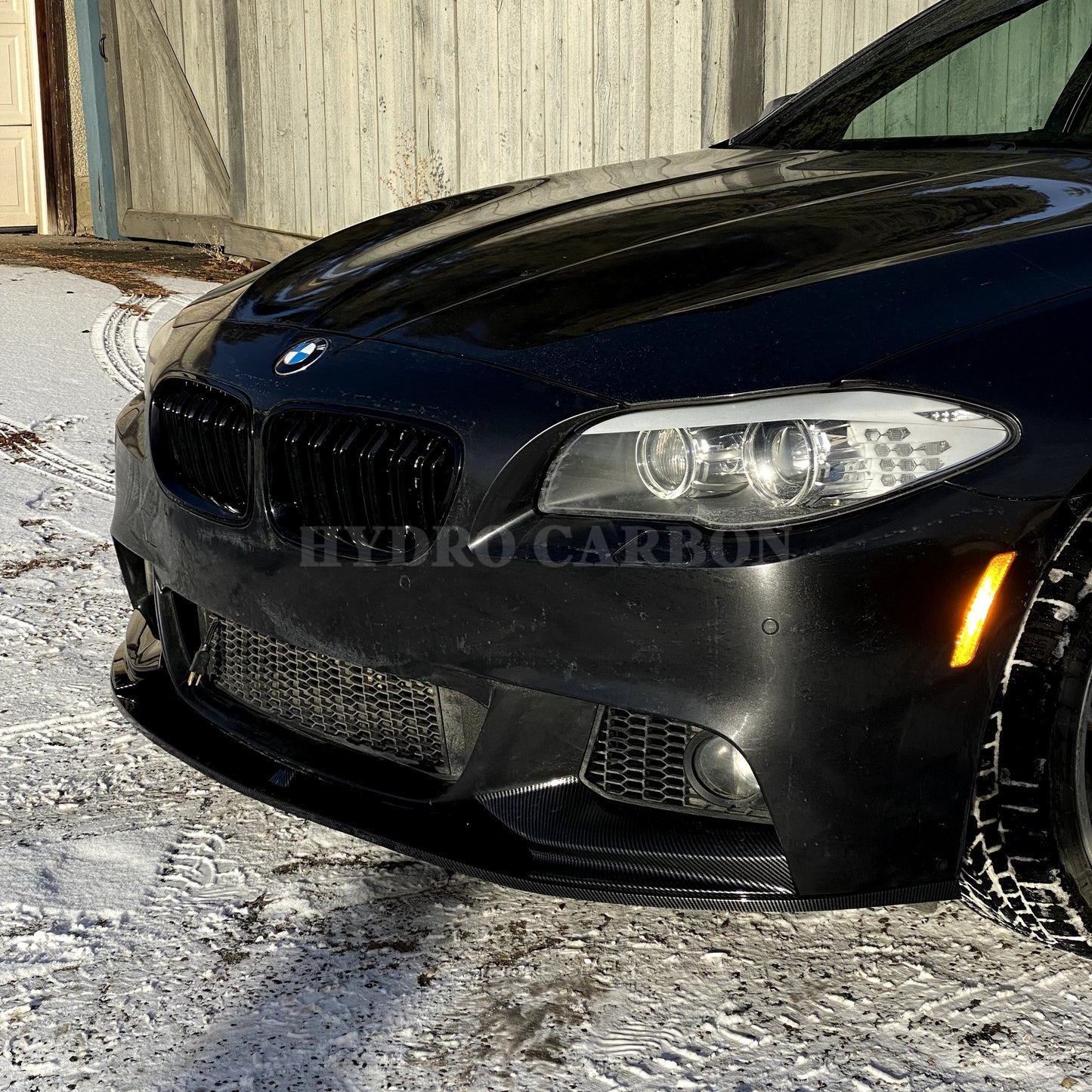 BMW 5 SERIES F10 M SPORT CARBON FIBER M PERFORMANCE FRONT LIP