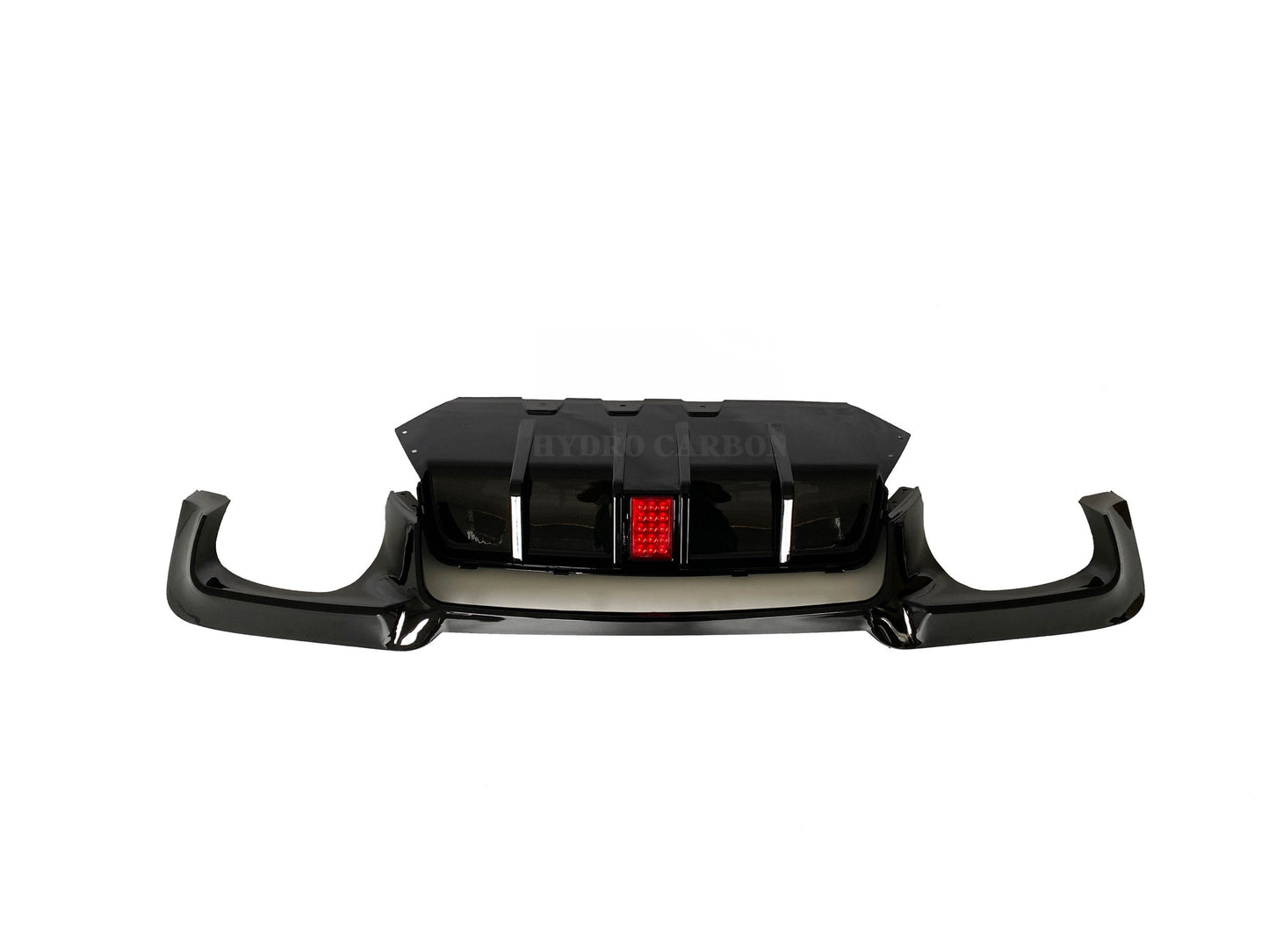 BMW F10 5 SERIES CARBON FIBER REAR DIFFUSER WITH LED BRAKE LIGHT