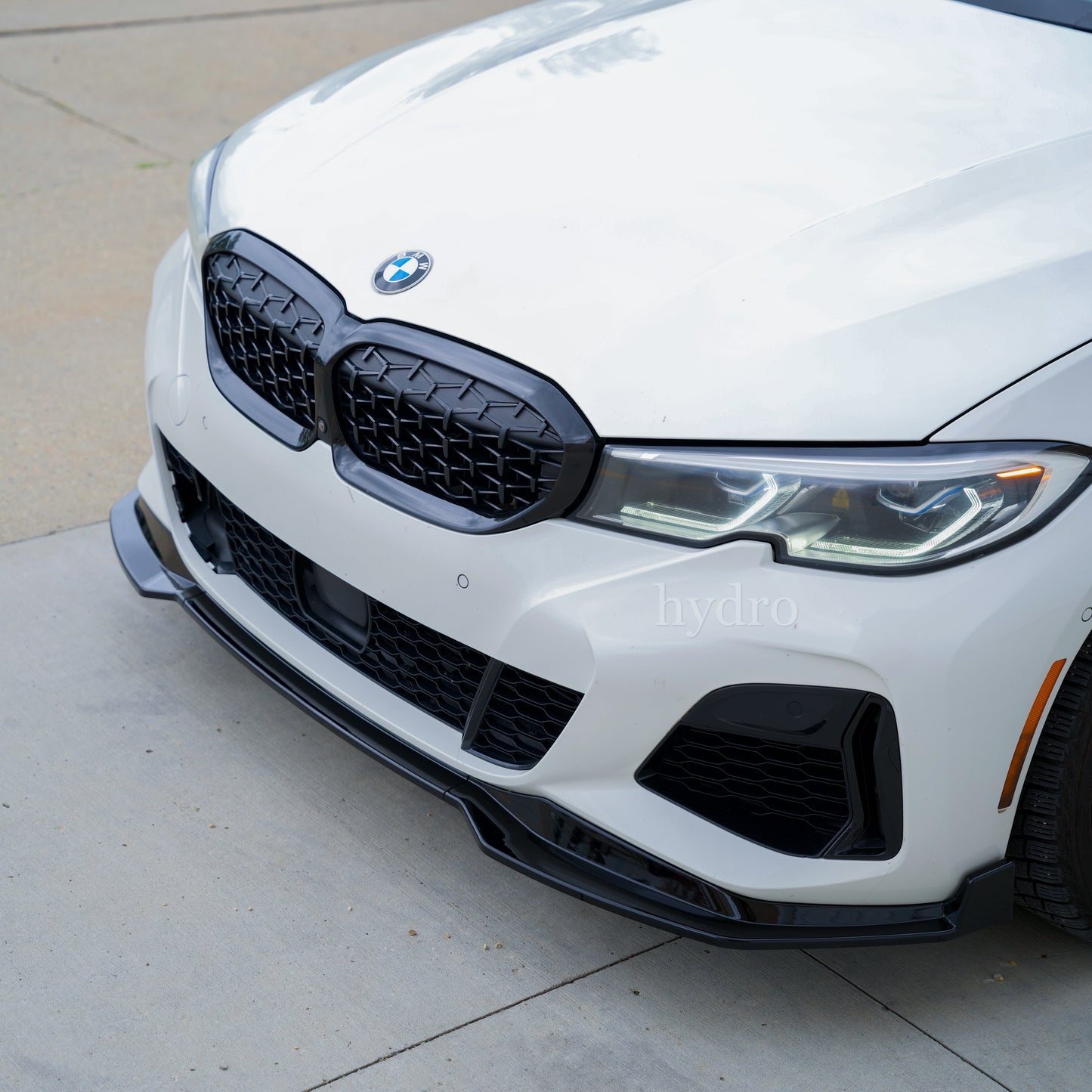 Bmw 3 Series  G20 Gloss Black ABS Front lip