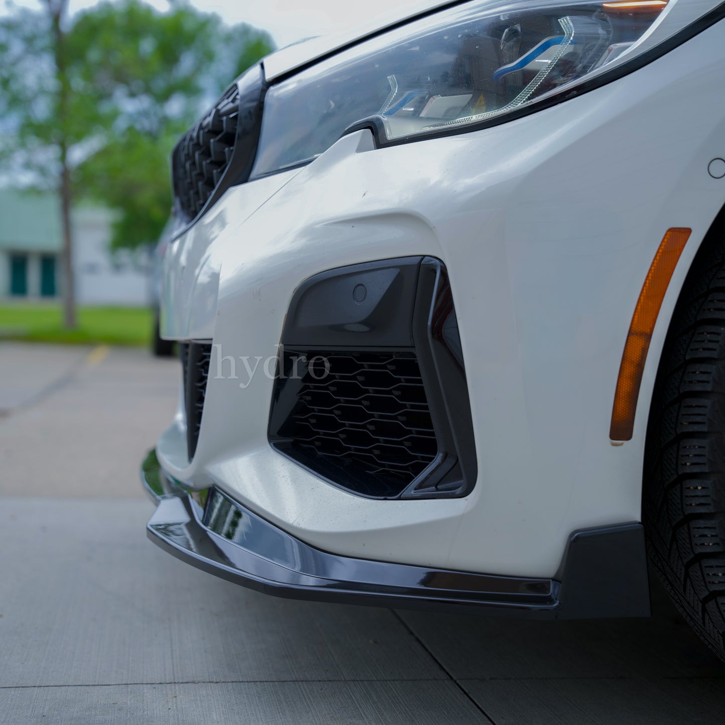 Bmw 3 Series  G20 Gloss Black ABS Front lip