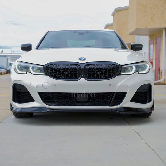 Bmw 3 Series  G20 Gloss Black ABS Front lip