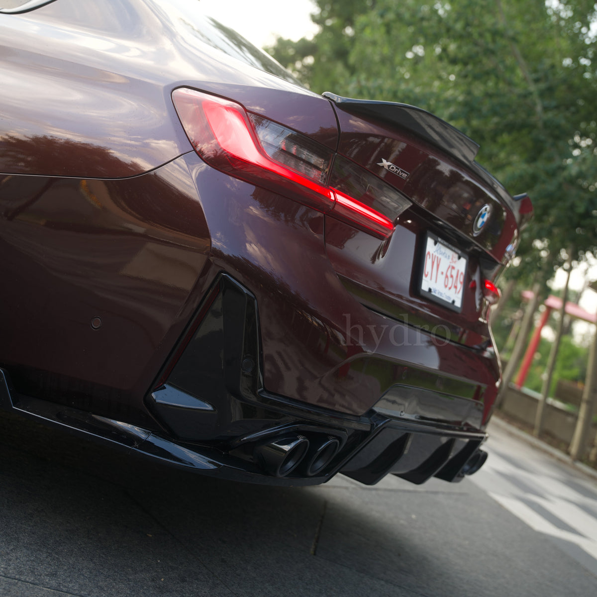 BMW 3 SERIES 2023+ LCI G20 GLOSS BLACK DIFFUSER