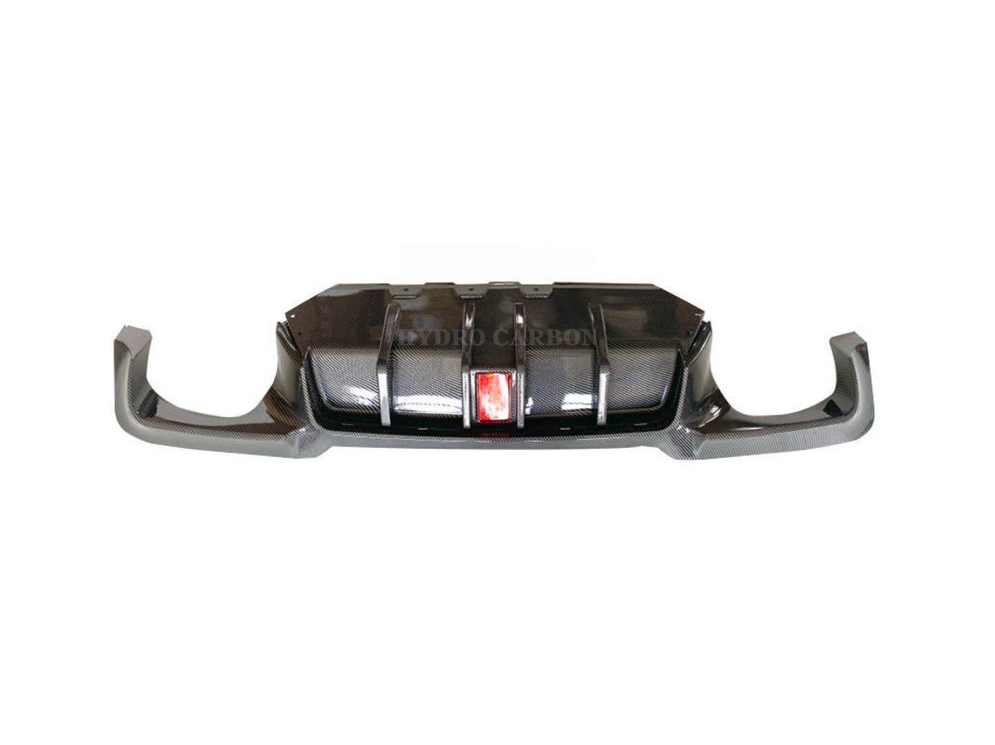 BMW F10 5 SERIES CARBON FIBER REAR DIFFUSER WITH LED BRAKE LIGHT