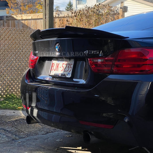 BMW 4 SERIES F36 F33 F32 CARBON FIBER PSM STYLE TRUNK SPOILER