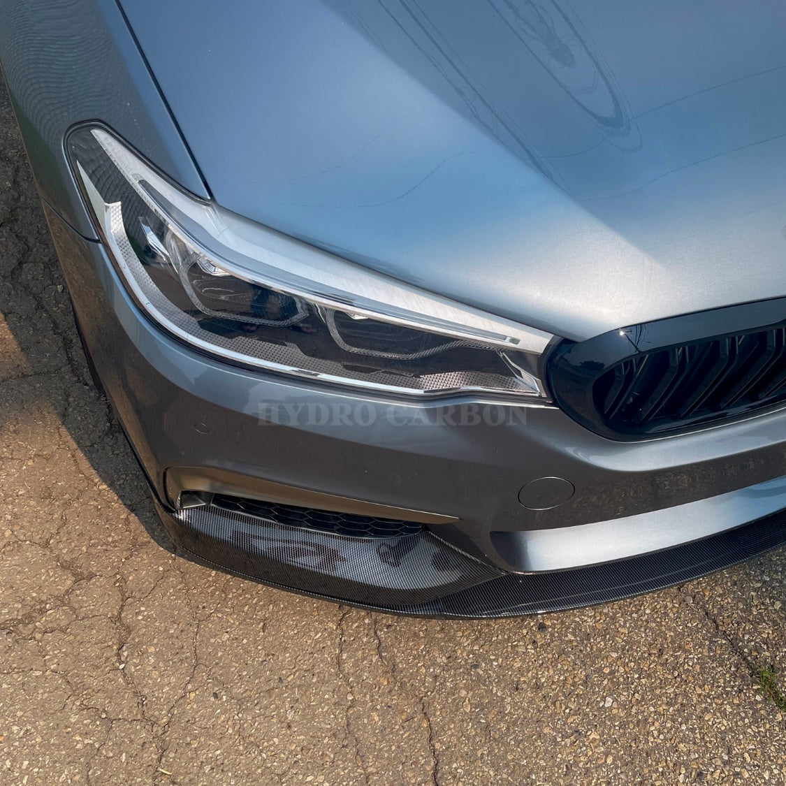 BMW 5 SERIES G30 CARBON FIBER M PERFORMANCE STYLE FRONT LIP