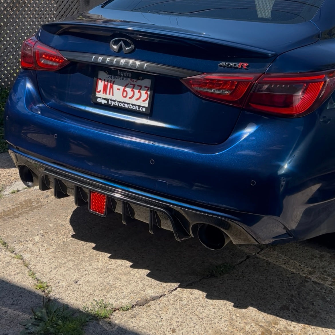 INFINITI Q50 2018+ CARBON FIBER LED DIFFUSER