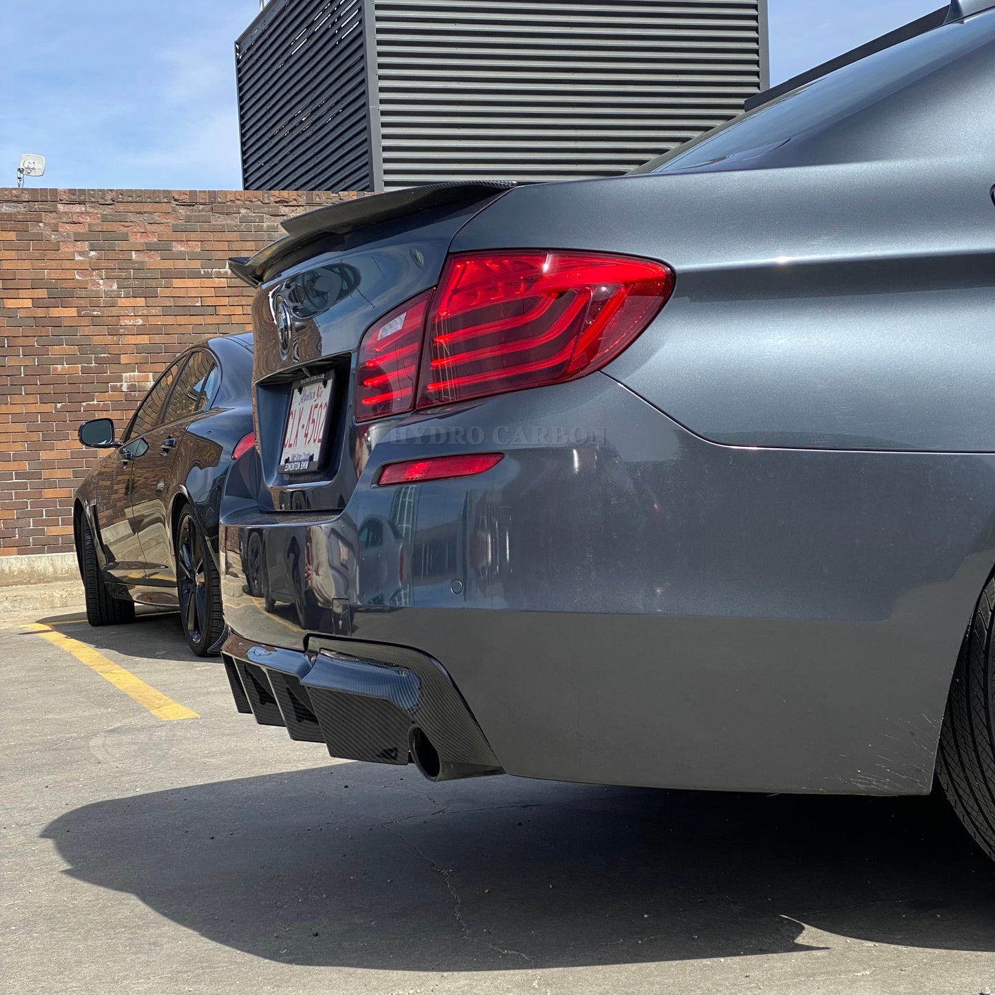 BMW F10 5 SERIES CARBON FIBER M5 STYLE REAR BUMPER DIFFUSER