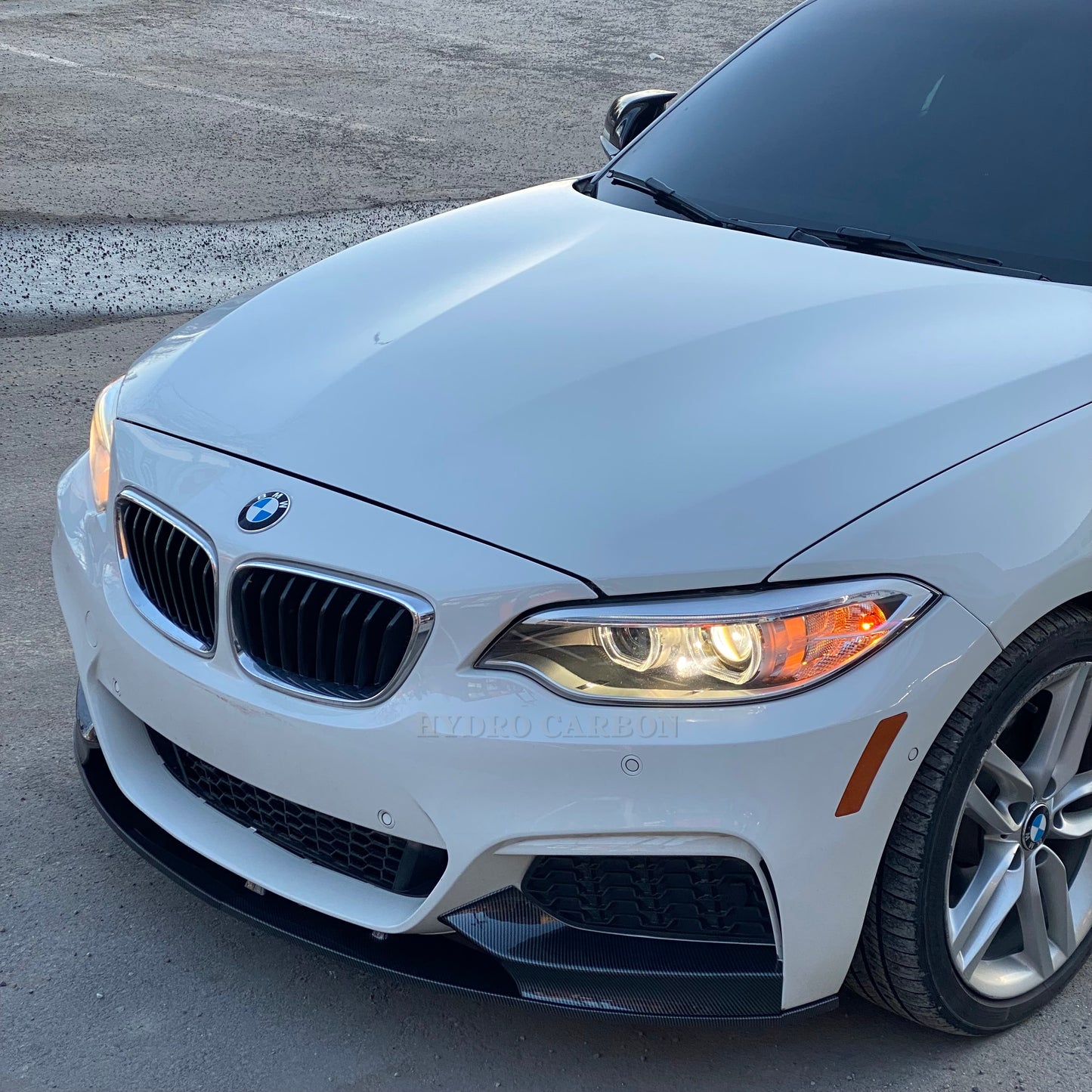 BMW 2 SERIES F22 CARBON FIBER M PERFORMANCE FRONT LIP