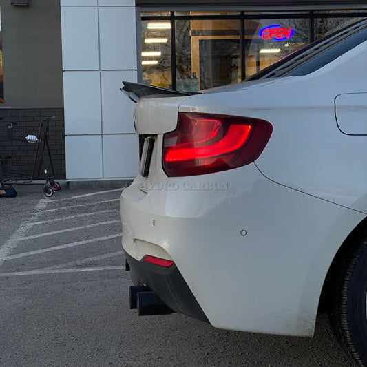 BMW 2 SERIES F22 CARBON FIBER PSM TRUNK SPOILER