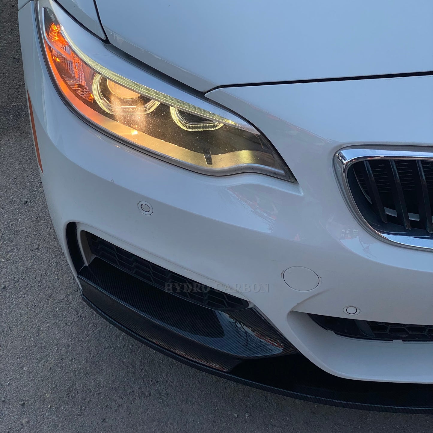 BMW 2 SERIES F22 CARBON FIBER M PERFORMANCE FRONT LIP