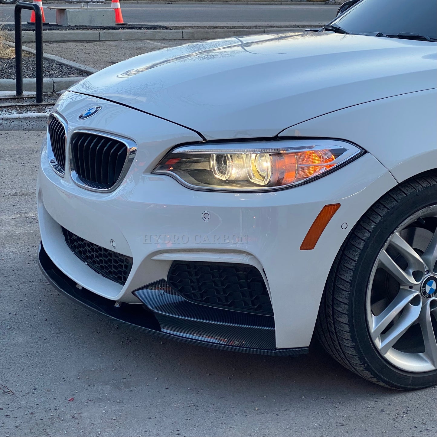 BMW 2 SERIES F22 CARBON FIBER M PERFORMANCE FRONT LIP