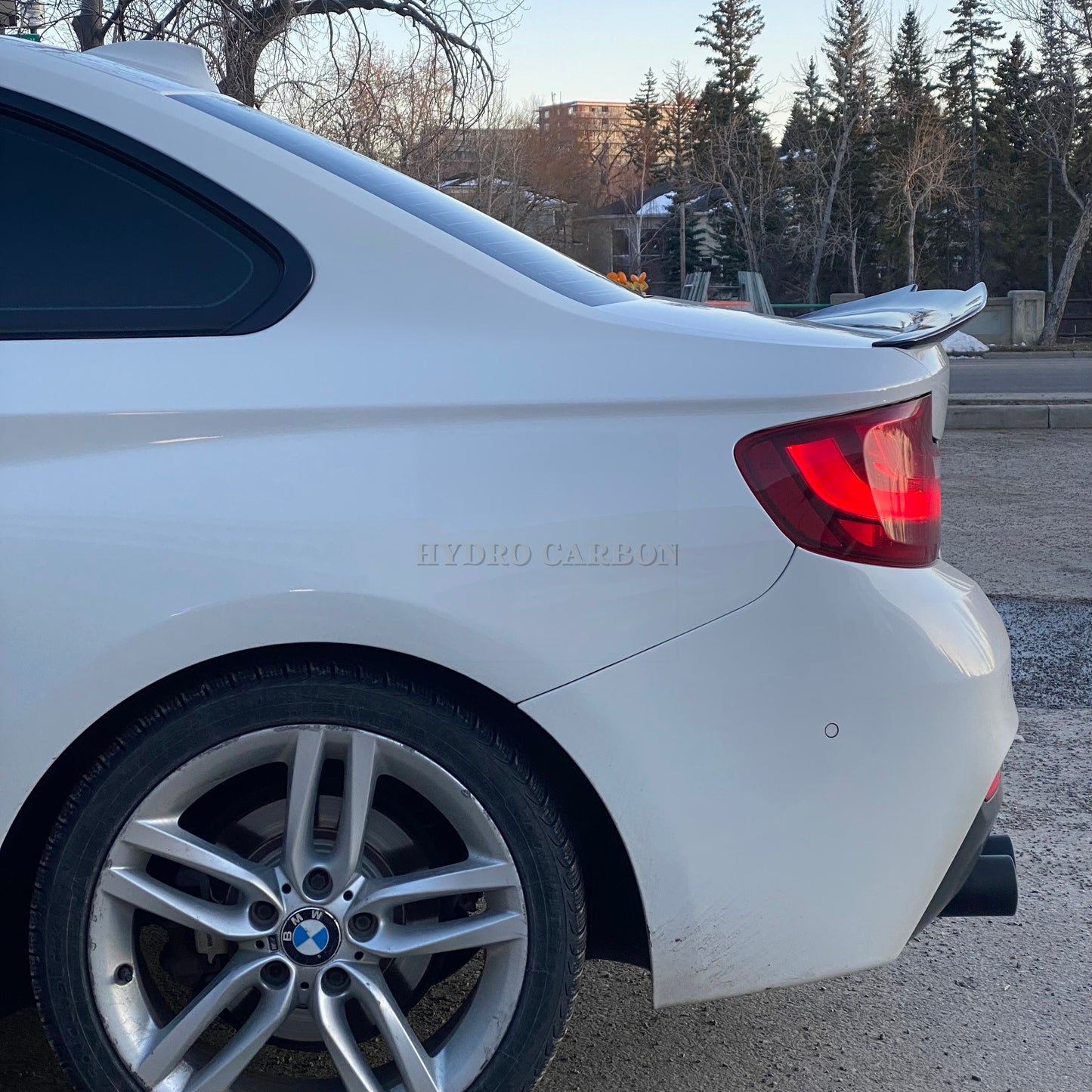 BMW 2 SERIES F22 CARBON FIBER PSM TRUNK SPOILER