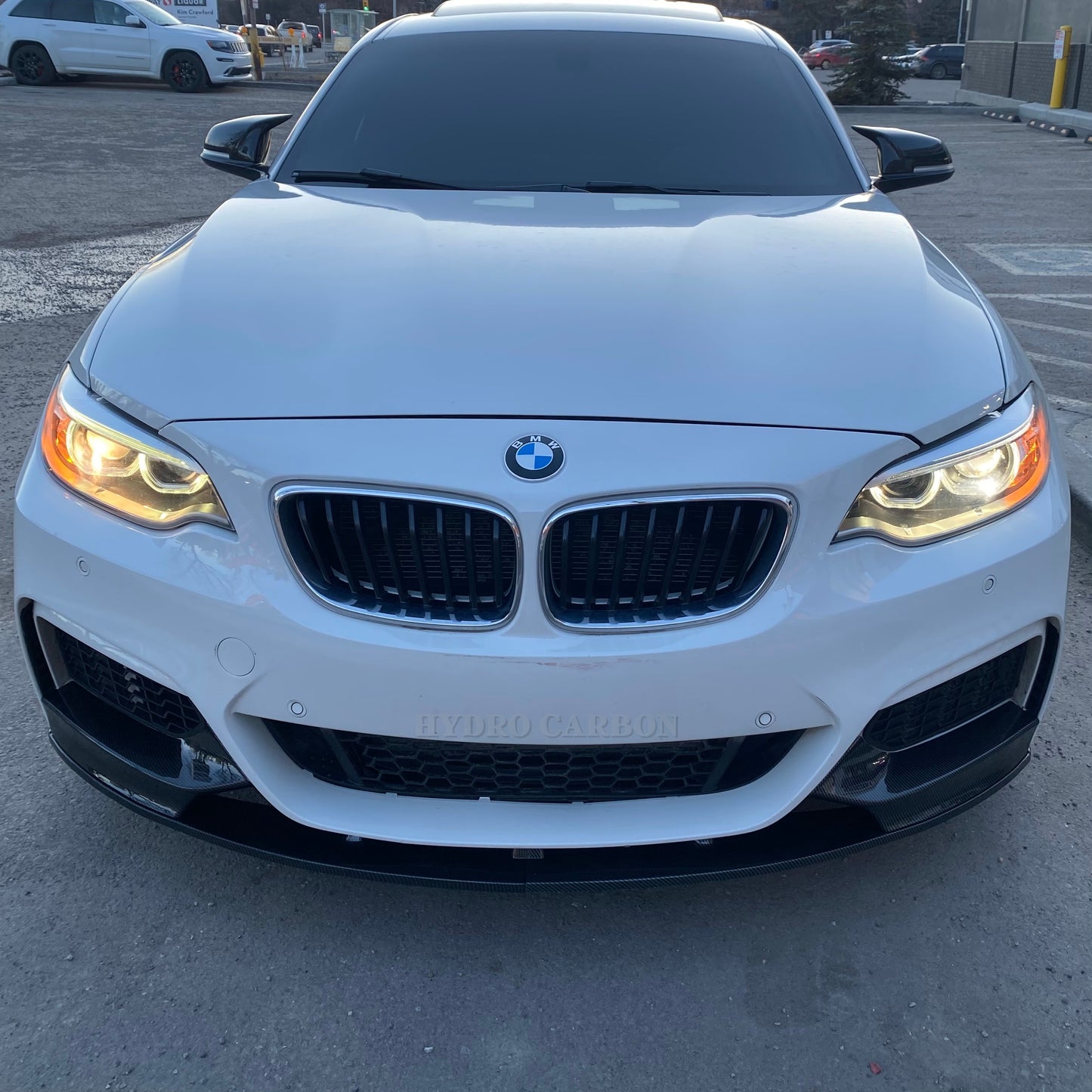 BMW 2 SERIES F22 CARBON FIBER M PERFORMANCE FRONT LIP