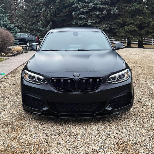 BMW 2 SERIES F22 CARBON FIBER M PERFORMANCE FRONT LIP